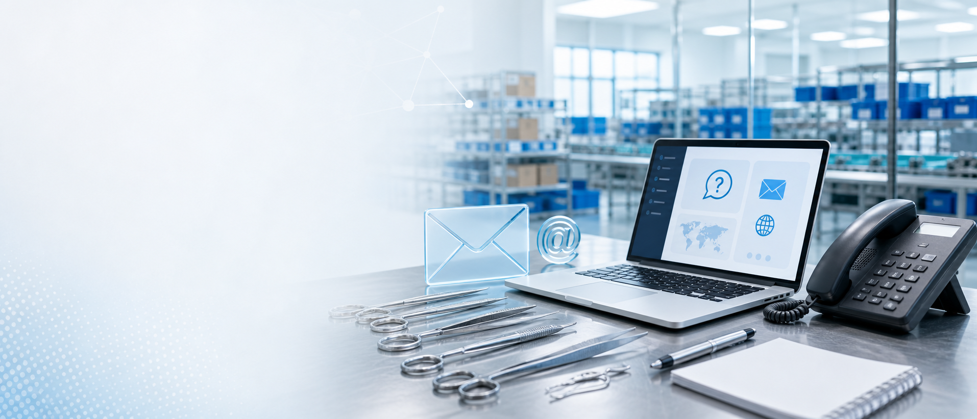 Atención de contacto y consultas de compradores de Techtools